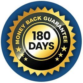 180-Days Money Back Guarantee